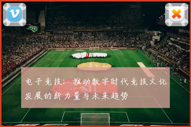 电子竞技：推动数字时代竞技文化发展的新力量与未来趋势